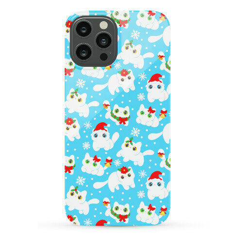 Christmas Cats Pattern Phone Case