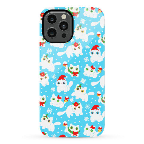 Christmas Cats Pattern Phone Case