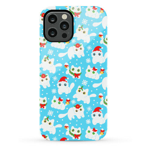 Christmas Cats Pattern Phone Case
