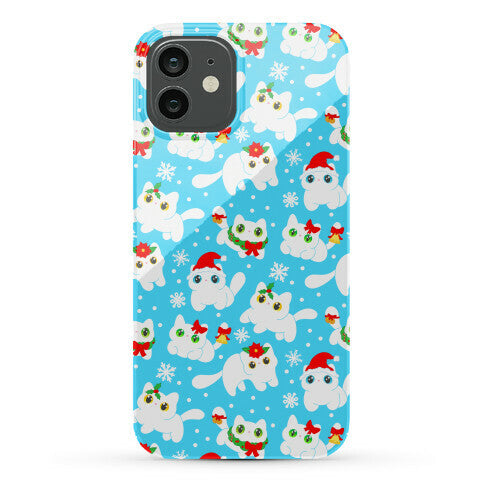 Christmas Cats Pattern Phone Case
