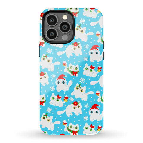 Christmas Cats Pattern Phone Case