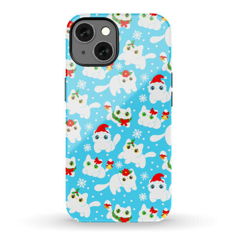 Christmas Cats Pattern Phone Case