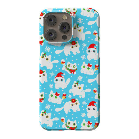 Christmas Cats Pattern Phone Case