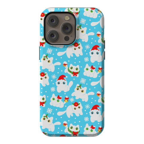 Christmas Cats Pattern Phone Case