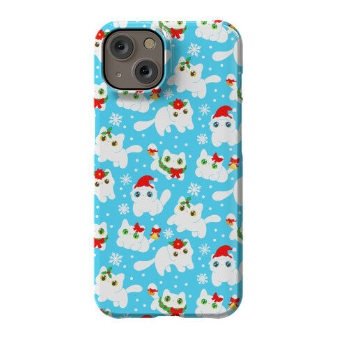 Christmas Cats Pattern Phone Case