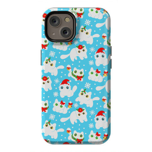 Christmas Cats Pattern Phone Case