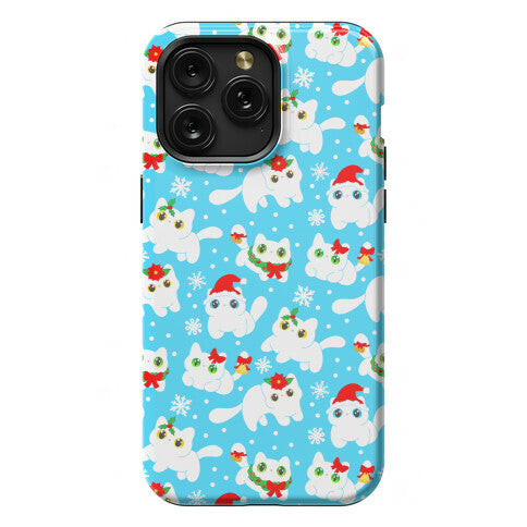 Christmas Cats Pattern Phone Case