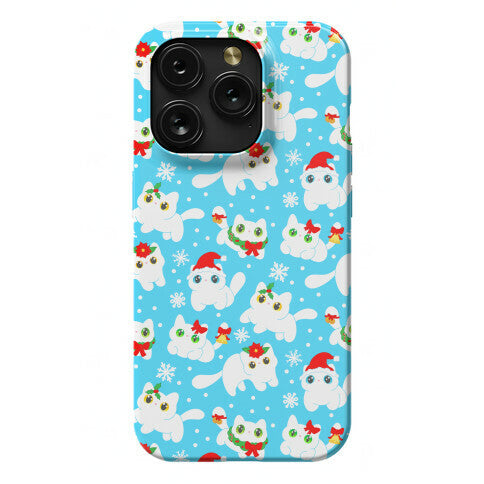 Christmas Cats Pattern Phone Case