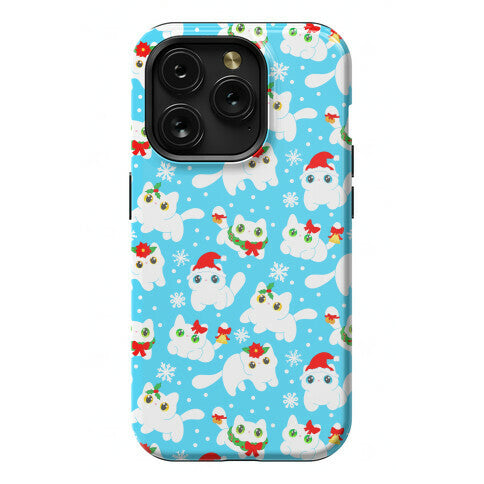 Christmas Cats Pattern Phone Case