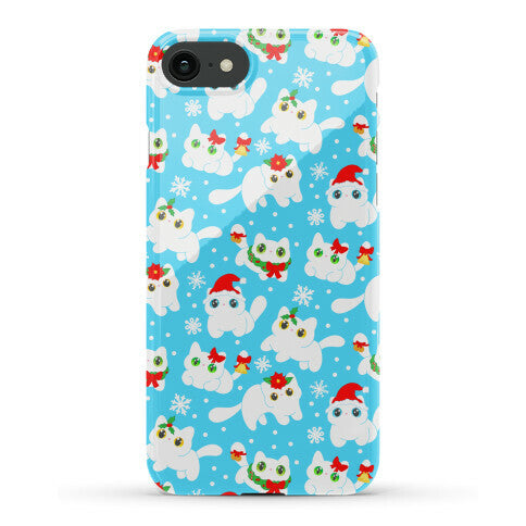 Christmas Cats Pattern Phone Case