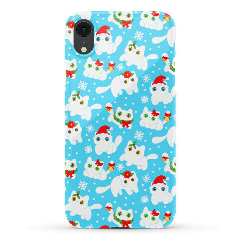 Christmas Cats Pattern Phone Case