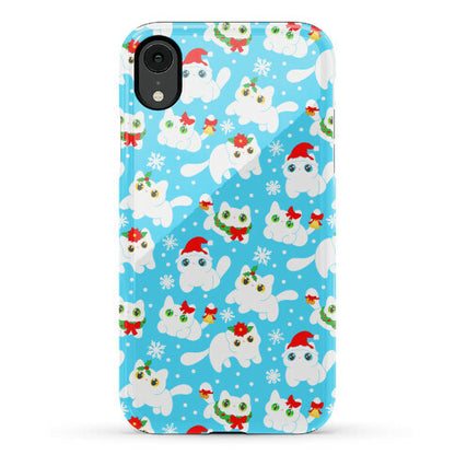 Christmas Cats Pattern Phone Case