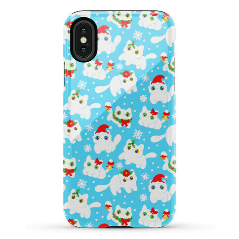 Christmas Cats Pattern Phone Case