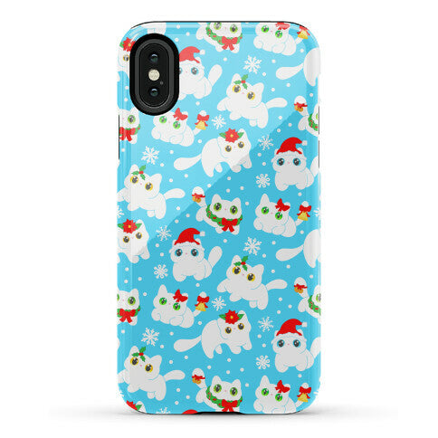 Christmas Cats Pattern Phone Case
