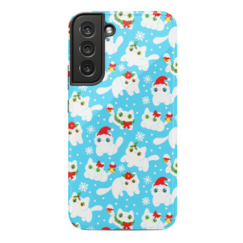 Christmas Cats Pattern Phone Case