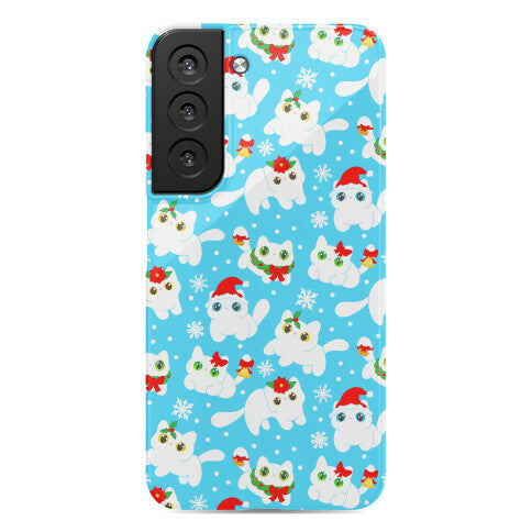 Christmas Cats Pattern Phone Case