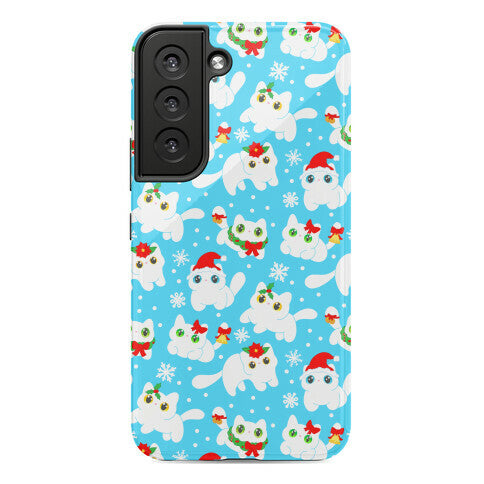 Christmas Cats Pattern Phone Case