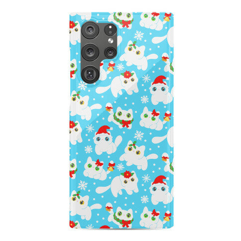 Christmas Cats Pattern Phone Case