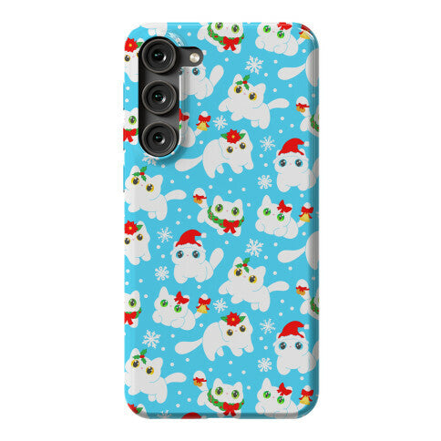 Christmas Cats Pattern Phone Case
