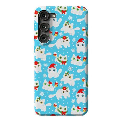 Christmas Cats Pattern Phone Case