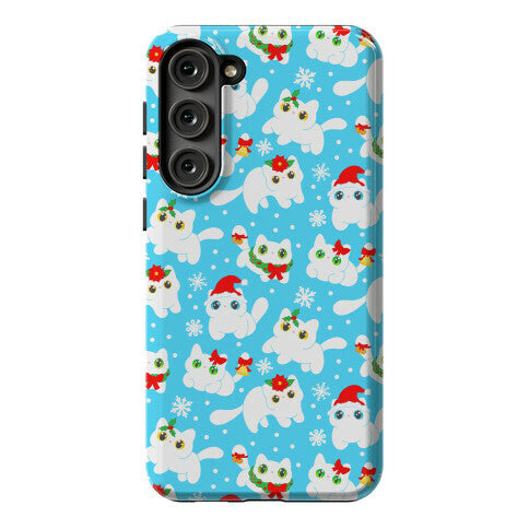 Christmas Cats Pattern Phone Case