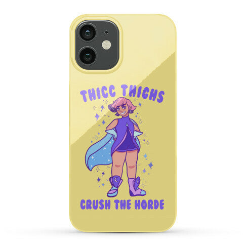 Thicc Thighs Crush The Horde Phone Case