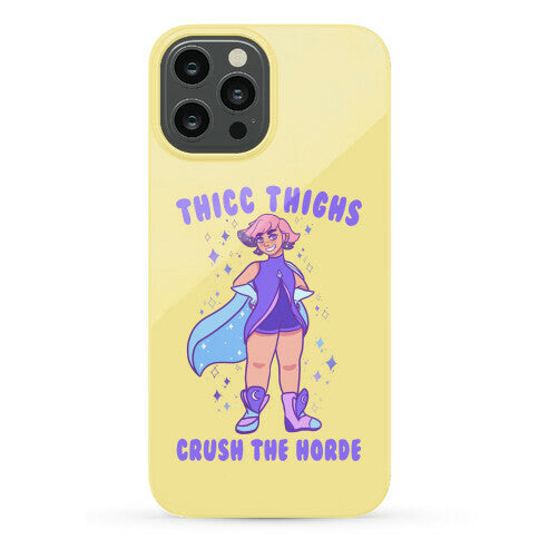 Thicc Thighs Crush The Horde Phone Case