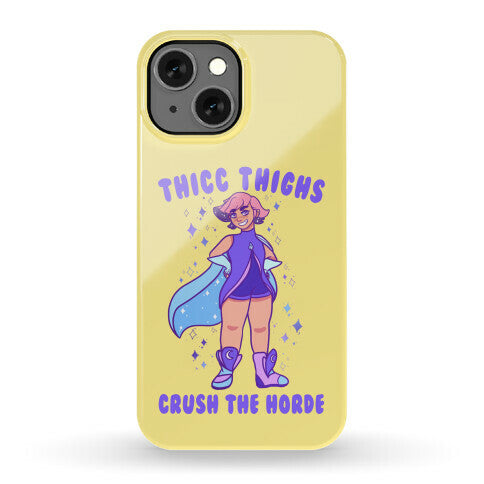 Thicc Thighs Crush The Horde Phone Case