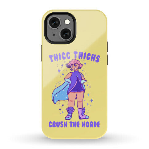 Thicc Thighs Crush The Horde Phone Case