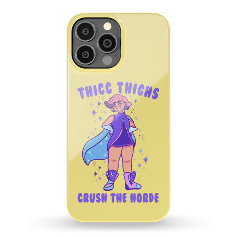 Thicc Thighs Crush The Horde Phone Case