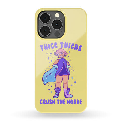 Thicc Thighs Crush The Horde Phone Case