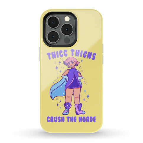 Thicc Thighs Crush The Horde Phone Case