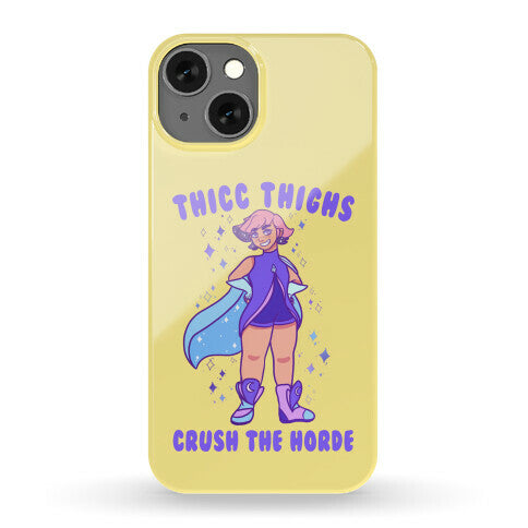 Thicc Thighs Crush The Horde Phone Case