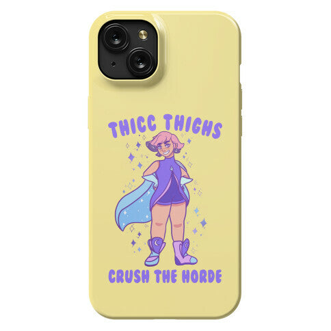 Thicc Thighs Crush The Horde Phone Case