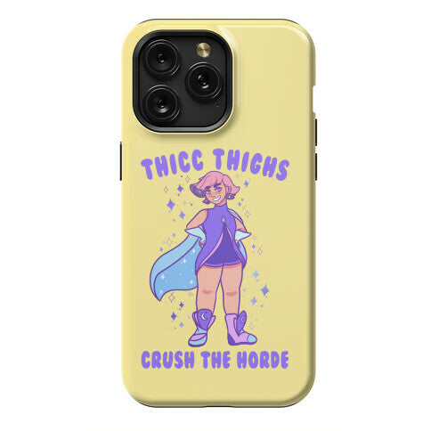 Thicc Thighs Crush The Horde Phone Case