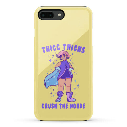 Thicc Thighs Crush The Horde Phone Case