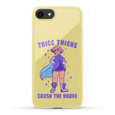 Thicc Thighs Crush The Horde Phone Case