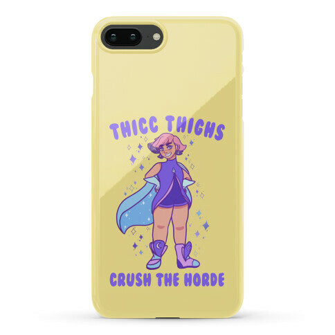 Thicc Thighs Crush The Horde Phone Case