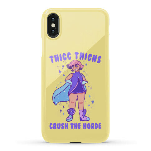 Thicc Thighs Crush The Horde Phone Case