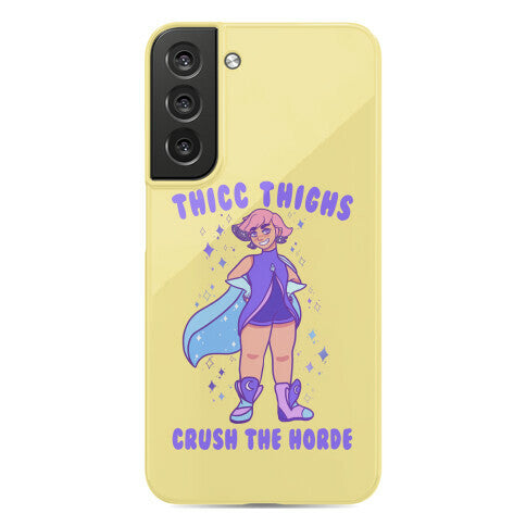 Thicc Thighs Crush The Horde Phone Case