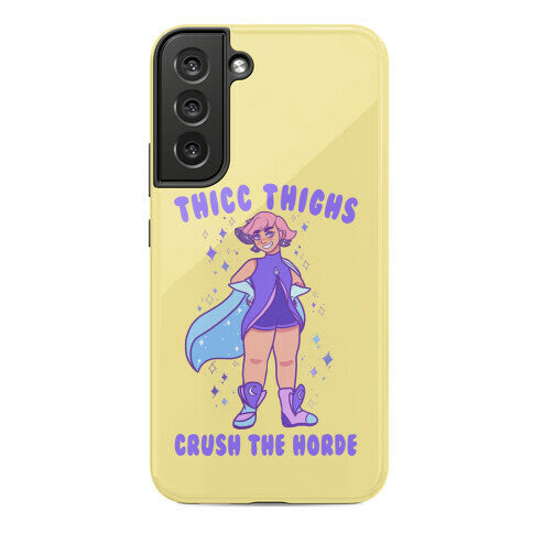 Thicc Thighs Crush The Horde Phone Case