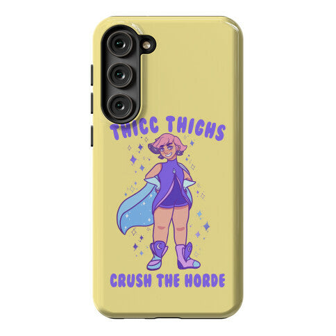 Thicc Thighs Crush The Horde Phone Case