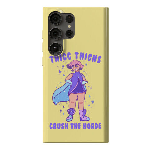 Thicc Thighs Crush The Horde Phone Case