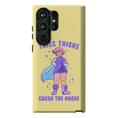 Thicc Thighs Crush The Horde Phone Case