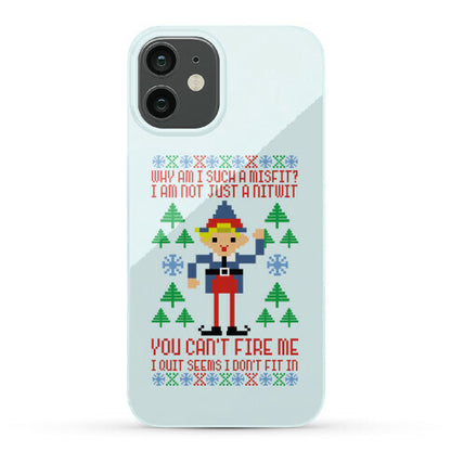 Why am I Such a Misfit I Am Not Just a Nitwit Phone Case