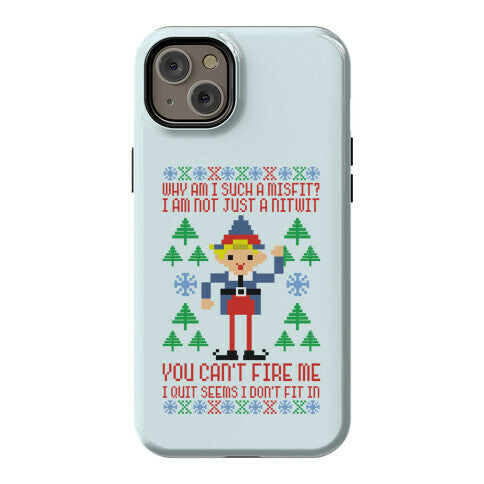 Why am I Such a Misfit I Am Not Just a Nitwit Phone Case