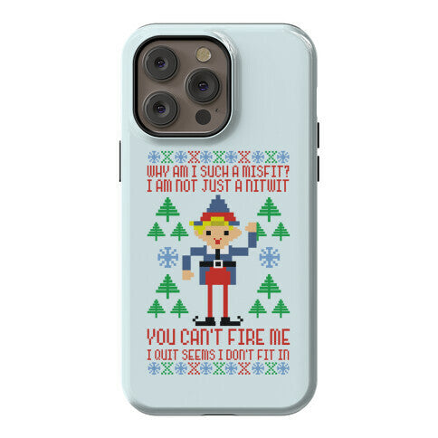 Why am I Such a Misfit I Am Not Just a Nitwit Phone Case