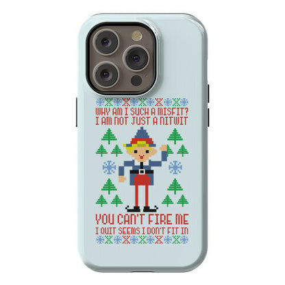 Why am I Such a Misfit I Am Not Just a Nitwit Phone Case