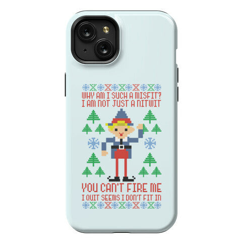 Why am I Such a Misfit I Am Not Just a Nitwit Phone Case