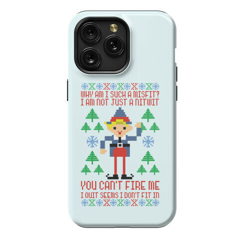 Why am I Such a Misfit I Am Not Just a Nitwit Phone Case